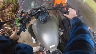 Noco GB40 Battery Booster on a Ural [upl. by Walrath]