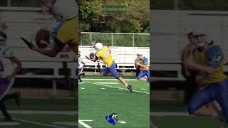 DID HE CATCH IT chicagosports footballclips footballhighlights football freshmanfootball [upl. by Assirrec]