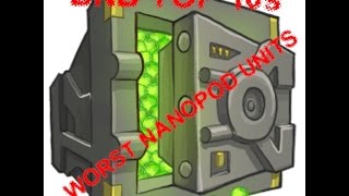 Top 10 Worst Nanopod Units [upl. by Akcire]