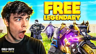 HOW TO GET A FREE LEGENDARY in 3 MINUTES on COD Mobile [upl. by Birgitta565]