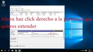 Como Unir Dos Particiones de Disco Duro en Windows 10 [upl. by Lonier]