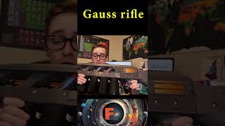 Electric rifle  Gauss Rifle funfacts facts science knowledge [upl. by Bunns]