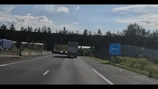 Driving trough Belgium Flanders in 4 minutes Timelapse [upl. by Digdirb]