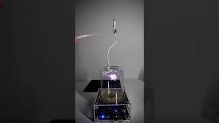 Epic mini Tesla Coil engineering physics electrical school technology science [upl. by Nillad]