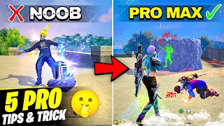 Top 5 New SHOCKING 🤯 Free Fire Tips And Tricks  FireEyes Gaming [upl. by Anomahs]