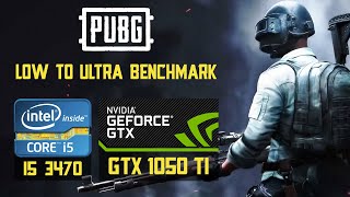 i5 3470 GTX 1050 Ti PUBG PC  Low To Ultra Settings Gameplay  720p 1366x768 FS [upl. by Zamir]