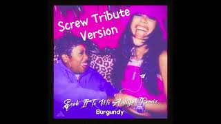 Missy Elliott  Sock It To Me  Aaliyah  At Your Best Remix Screw Tribute Version [upl. by Deerdre]