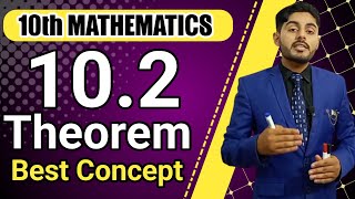 Theorem 102 class 10  10th class maths ch 10 theorem no 2  theorem 102 [upl. by Helsell]