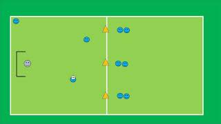 Overlap Soccer Drill [upl. by Monahon]