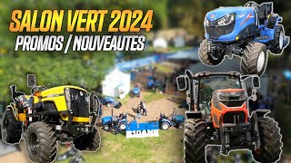 Actu tracteur salon vert 2024 [upl. by Attwood]