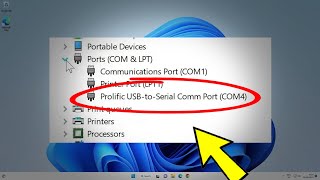 How To Easily Install A Prolific PL2303 Driver in Windows 11  install pl2303 driver ✅ [upl. by Artina]