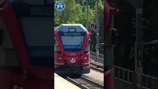 A rota panorâmica no trem Bernina Express na Suíça [upl. by Sardella]