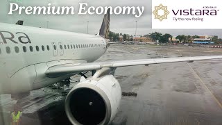 Flight Review Vistara PREMIUM Economy  A320neo  Coimbatore  Mumbai [upl. by Web]