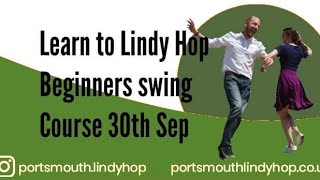 Portsmouth Lindy hop beginners course 15 [upl. by Einaj928]