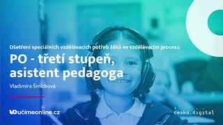 Podpůrná opatření  třetí stupeň asistent pedagoga  Učíme nanečisto 83 [upl. by Wardlaw951]