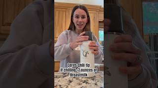 Ceres Chill Tip for Breastmilk Storage under 7 ounces in the outer chamber 🤱🍼 [upl. by Htebi523]