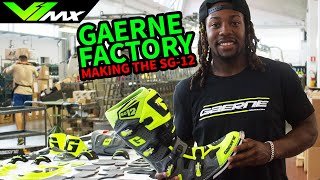 Inside Gaerne Factory  Making SG12 Boots [upl. by Koral857]