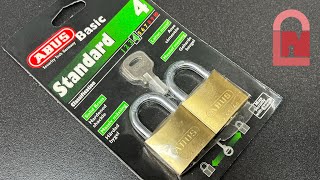 ABUS 5540 Combed and Picked [upl. by Retluoc]