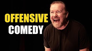 Ricky Gervais quotOFFENSIVE COMEDYquot [upl. by Klinger]