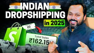 Indian Dropshipping With Shopify  Dropshipping Full Course 2025 [upl. by Kolivas41]