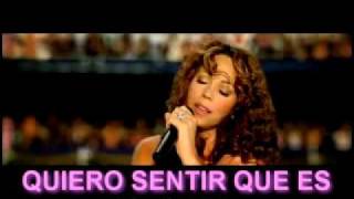 MARIAH CAREY QUIERO SABER QUE ES EL AMOR [upl. by Namzed]