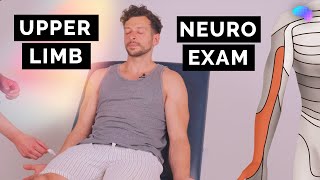 Upper Limb Neurological Examination  OSCE Guide  NEW  UKMLA  CPSA [upl. by Betteanne]