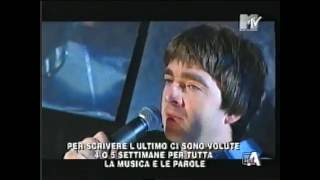 NOEL GALLAGHER interview at MTV Sonic 1997 subita [upl. by Sallee438]