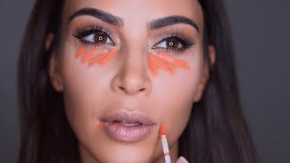 KKW Beauty Secrets How I Cover Up My Under Eye Circles in 4 Steps [upl. by Ylen]