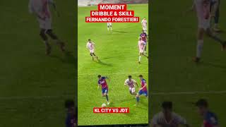 Moment Forestieri Tunjuk Skill amp Dribble di Stadium Kuala Lumpur‼️football jdtfc shorts [upl. by Madea]