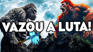 É OFICIAL SAIU DETALHES DA LUTA SCAR KING VS KONG em GODZILLA X KONG O NOVO IMPERIO [upl. by Siramaj]