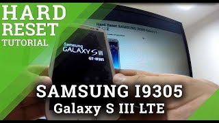 Hard Reset SAMSUNG I9305 Galaxy S III LTE  How to wipe your phone [upl. by Tuneberg]