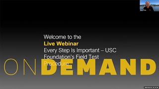 EXCERPT Every Step is Important USC Foundations Field Test Procedures 2023 [upl. by Pentheam]