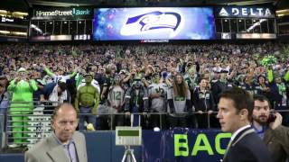 Seahawks fans break record for loudest stadium [upl. by Aihsar896]