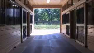 King Barns  Video Barn Tour of Epic Farm Middlefield CT [upl. by Hulbig]