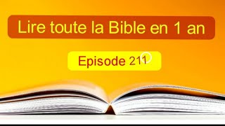 Toute la Bible en 1 an EP 211 Proverbes 4 à 6 et Actes 7 [upl. by Aseel]