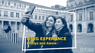 IÉSEG Experience  Meetup in Paris with Eftelya and Alexie [upl. by Pember921]