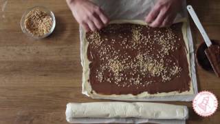 TORTA SFOGLIA E NUTELLA VELOCE [upl. by Ffilc]