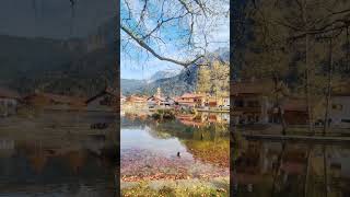 A view that calms your mind and soul in Mittenwald Germany [upl. by Hefter]