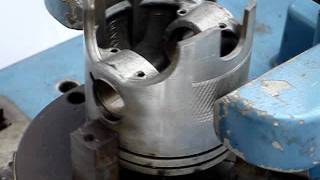 Piston Knurling [upl. by Aon]