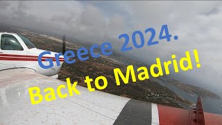 GREECE 2024 Flying from Menorca to Madrid Completes a round trip from Spain to the Greek Islands [upl. by Salena]