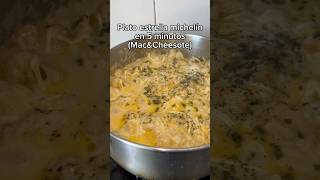 Plato estrella michelín en 5 minutos MacampCheesote [upl. by Imekawulo766]