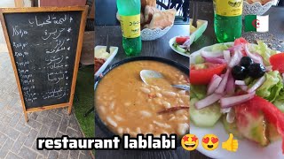 salamandre mostaganem restaurant lablabi 🤩😍👍 [upl. by Asiole]