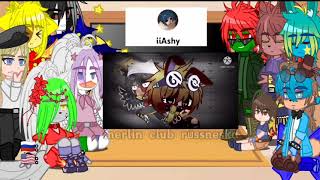 🇷🇺🇺🇸🇬🇧FNaF SB react to missing childrenФнаф 9 реагируют на пропавших детейGlamMike AU [upl. by Skardol]