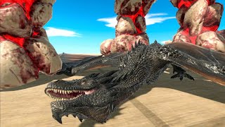 Lava Test Fantasy VS Infernals  Animal Revolt Battle Simulator [upl. by Nylemaj]