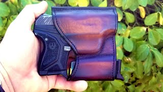 My Custom Ruger LCP2 Wallet Holster with Extra Mag Pouch [upl. by Ahsinrat]