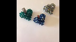 Make a Swarovski Crystal Heart stepbystep [upl. by Cronin651]