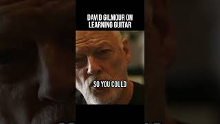 David Gilmour on Learning Guitar [upl. by Casper732]