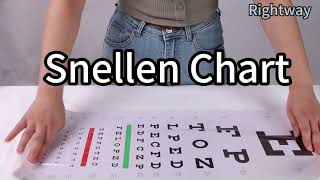 2024 how to use Optical LED Snellen Chart Visual Acuity Chart For Eye Test [upl. by Ramonda]