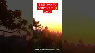 Cayo Perico Scope out best way gta gtaonline gtav [upl. by Nilerual]