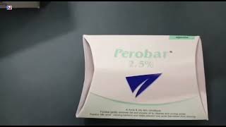 Perobar 25 Soap  Perobar Soap  Benzoyl Peroxide Cleansing Bar  Perobar Bar  Perobar 25 Soap [upl. by Yroffej47]